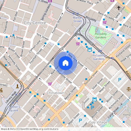 George Street, Manchester, Greater Manchester, M1