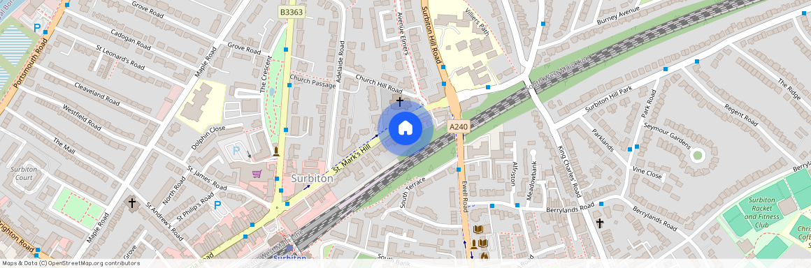 St. Mark's Hill, Surbiton, KT6, London