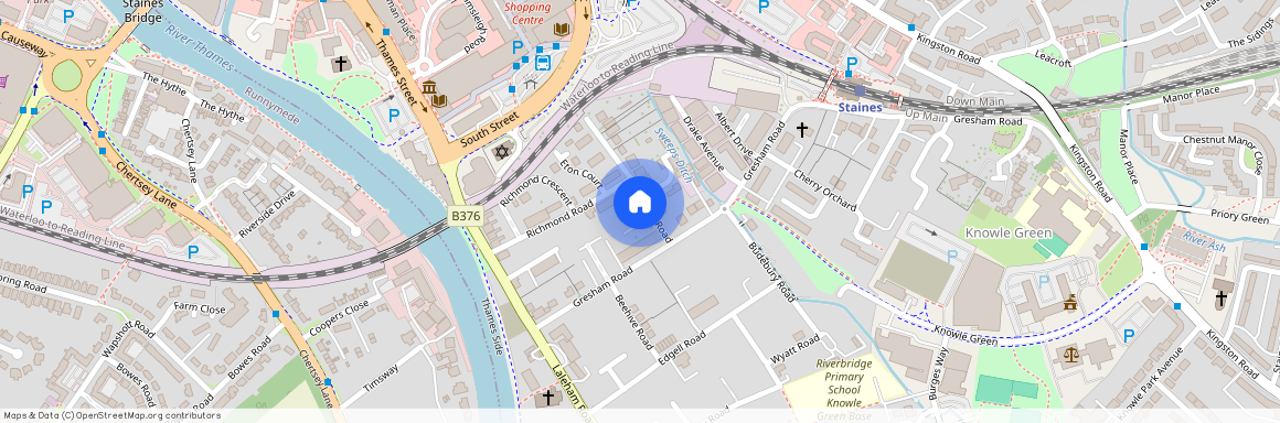 Richmond Road, Staines Upon Thames, Middlesex, TW18 2AA