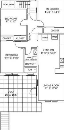 Bright 3 bedroom upper suite - Photo 1