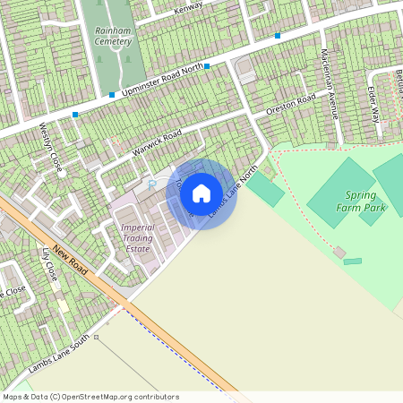 Lambs Lane North, Rainham, RM13
