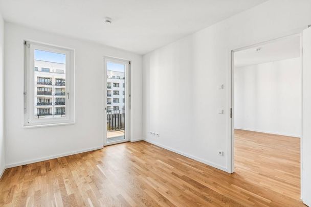 Exklusives Wohnen in der City West! 2-Zimmer Neubauwohnung mit Echtholzparkett - Photo 1
