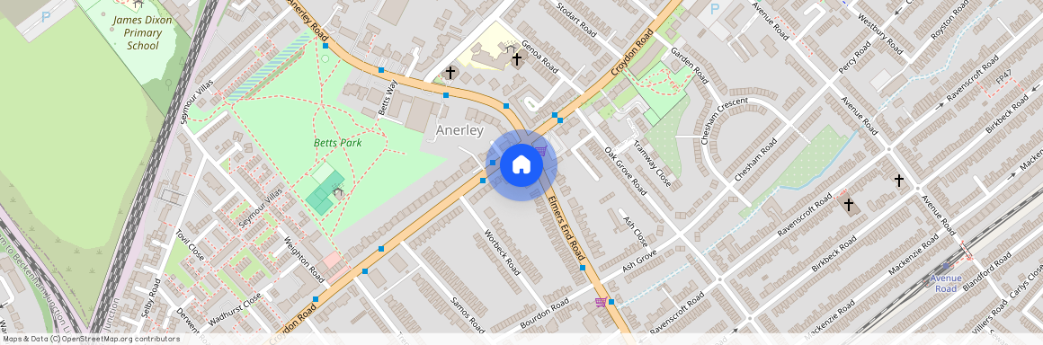 Elmers End Road, Anerley, London, SE20