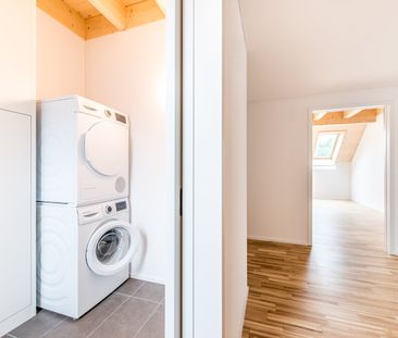 Wohnen im modernen Bauernhaus / 2.5-Zimmerwohnung im Dachgeschoss - Foto 5