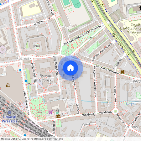 ul. Grażyny, Wrzeszcz Dolny, Gdańsk, pomorskie