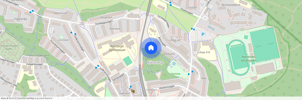 Arkövägen 4G, Kärrtorp