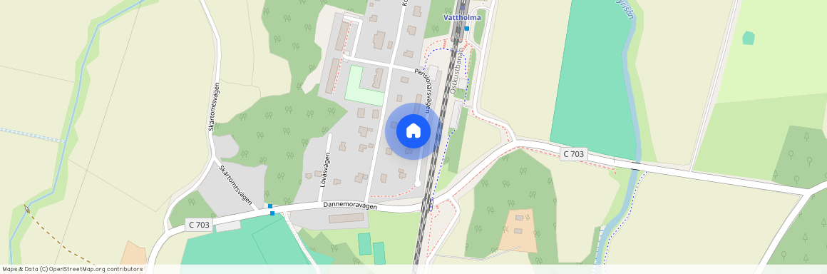 Pensionärsvägen 6B, Vattholma