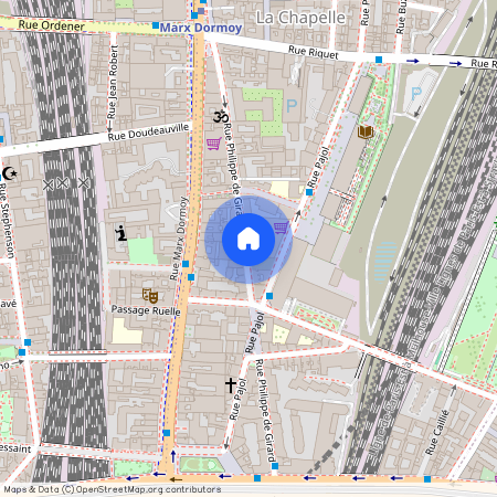 68 rue Philippe de Girard 75018, 75018 Paris 18