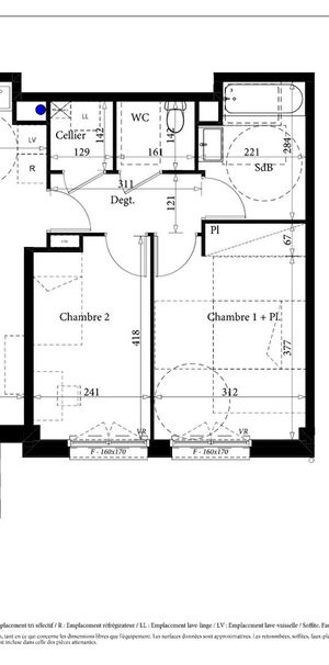 Location Appartement 3 pièces 62m² BOURG ACHARD 27310 - Photo 2