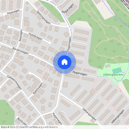 Flygarvägen, Järfälla