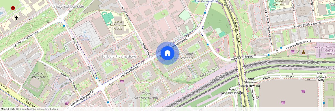 Warszawa Żoliborz Sady Żoliborskie, Ludwika Rydygiera