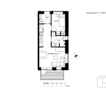 Lys 2-vær. på 54 m2 i gavlen. Moderne boliger i Tækkerhusene, Hille... - Photo 6