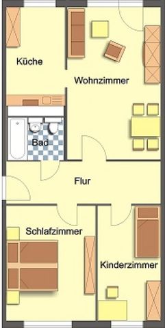 Wohnung, 3 Zimmer (66,87 m²) - Photo 4