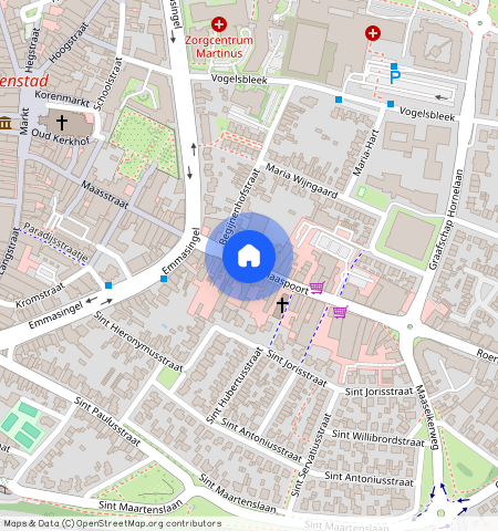 Maaspoort, 6001 BH, Begijnenhofstraat, Weert