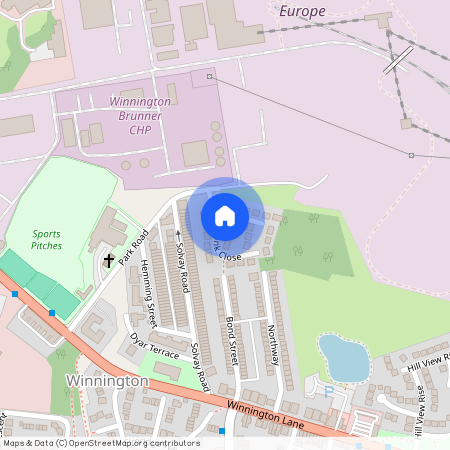 Hollybank Close, Winnington, Northwich, Cheshire, CW8