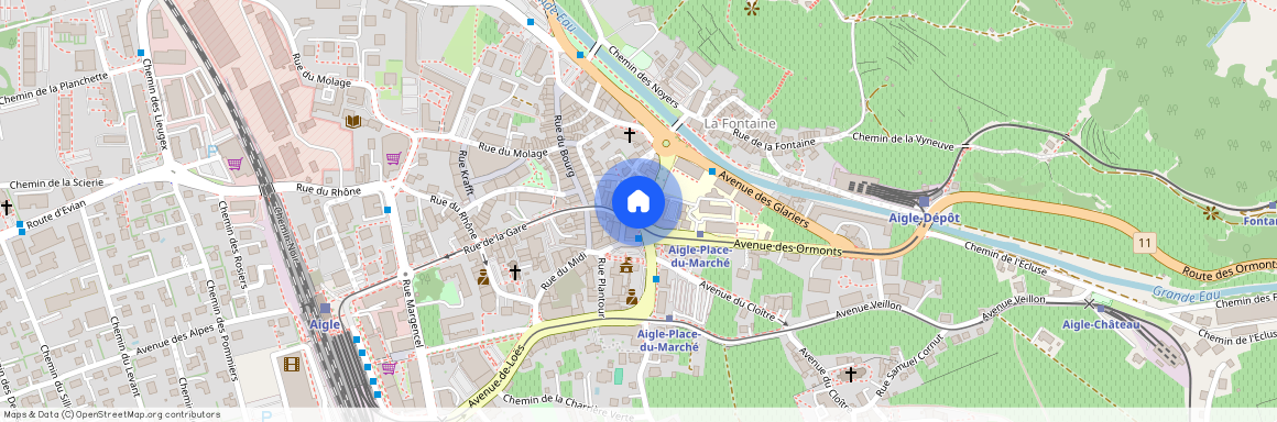 Rue Colomb 11, 1860 Aigle