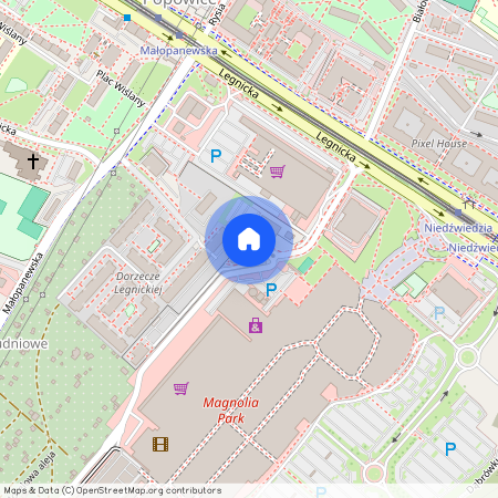 ul. Legnicka, Popowice Południowe, Fabryczna, Wrocław, dolnośląskie