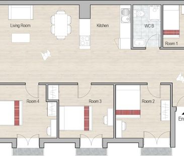 Individual room in Galdo Street - Photo 4