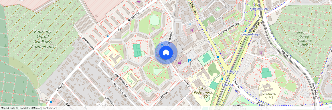 ul. Chorwacka, Różanka, Psie Pole, Wrocław, dolnośląskie