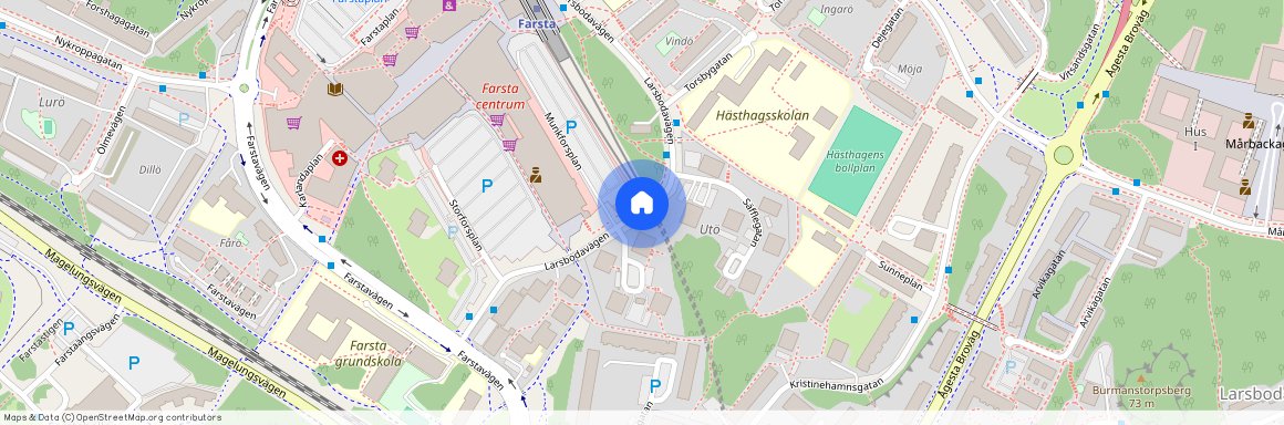 Larsbodavägen, Farsta