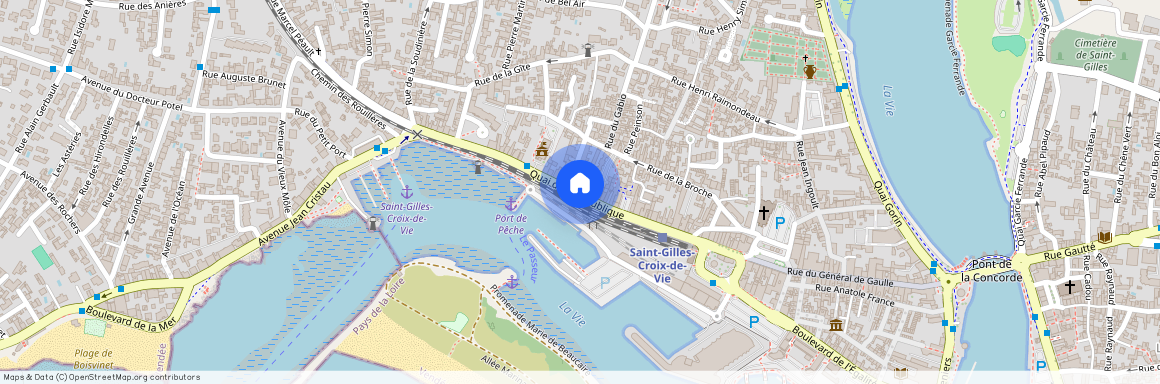 Quai de la République, Saint-Gilles-Croix-De-Vie