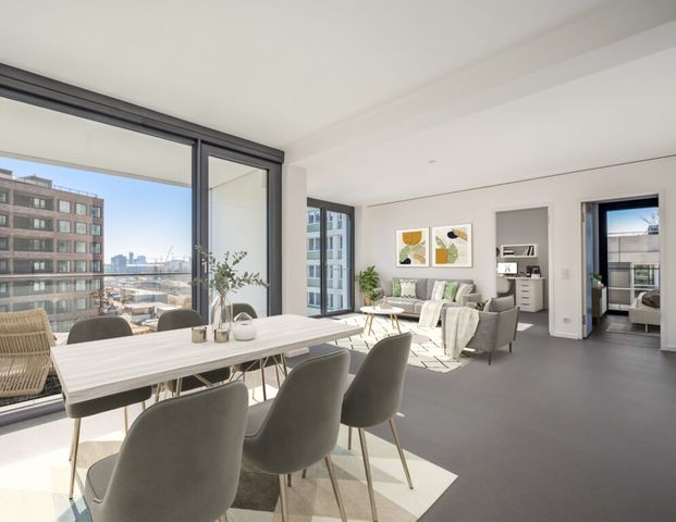 Live Stylish – Modernes 3-Zimmer-Apartment mit Loggia im Herzen der Colonnades - Foto 1