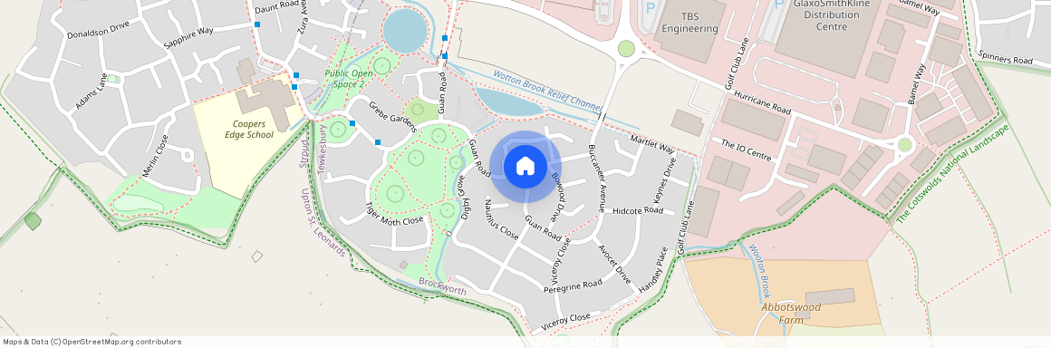 Guan Road, Brockworth, Gloucester, Gloucestershire, GL3