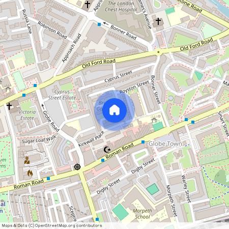 Brierly Gardens, Bethnal Green, E2