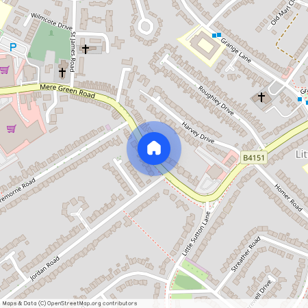 Mere Green Road, Four Oaks, Sutton Coldfield, B75