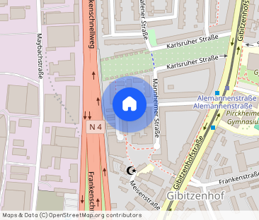 Renovierte 2-Zimmer-Wohnung im 3. OG in Nürnberg – Gibitzenhof - Foto 1