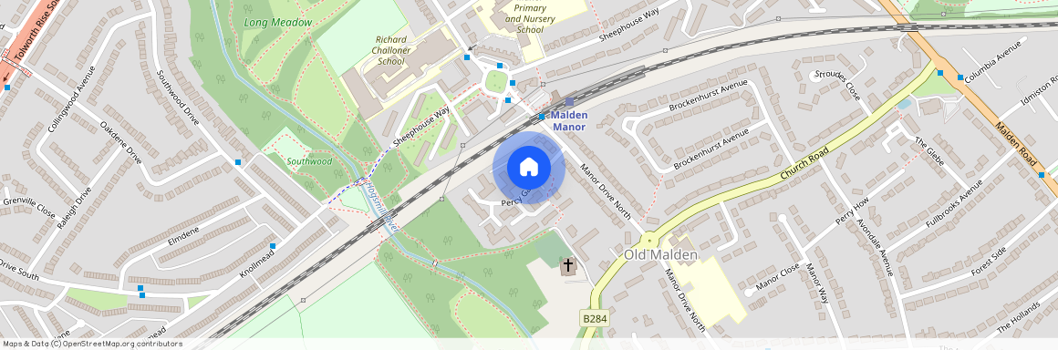 Percy Gardens, Worcester Park, KT4