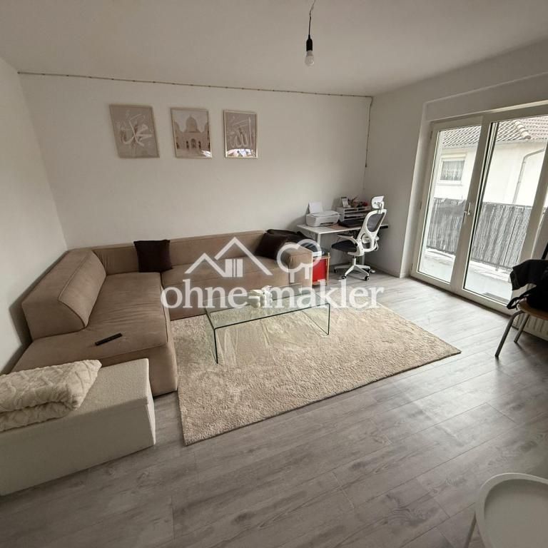 Helle 2-Zimmer Wohnung Frankenthal Zentrum mit Balkon - Foto 1