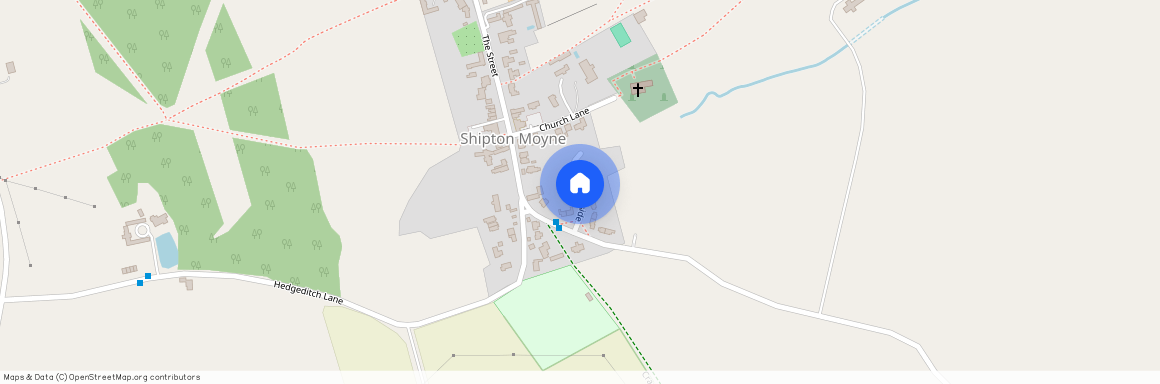 SOUTHSIDE, SHIPTON MOYNE, TETBURY, GLOUCESTERSHIRE, GL8
