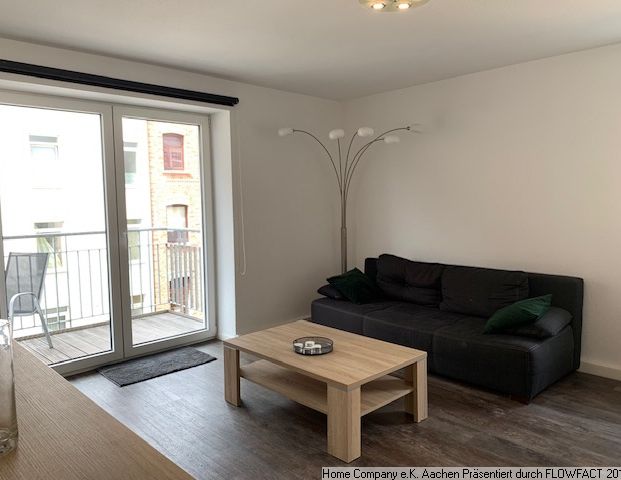 Aachen-Haaren: Modern möbl. 3-Zimmerwohnung mit Balkon - Photo 1