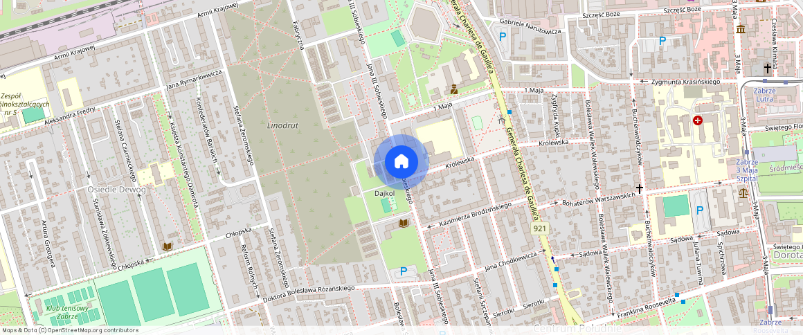 Zabrze, Jana III Sobieskiego