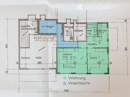 2 Zimmer, 55 m² - Photo 2