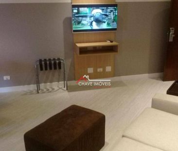 Flat com 1 dormitório para alugar, 90 m² por R$ 4.700,02/mês - Gonz... - Photo 4