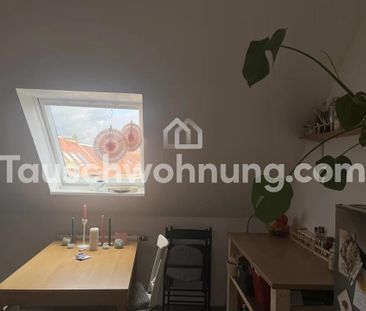 TAUSCHWOHNUNG Sonnige Dachgeschosswohnung in Strehlen - Foto 1