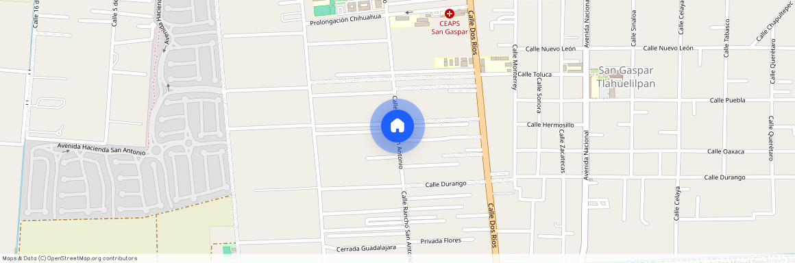Calle Rancho San Antonio, San Gaspar Tlahuelilpan, Metepec, Estado de México, 52147, México