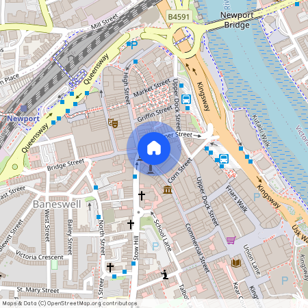 Commercial Street, Newport NP20