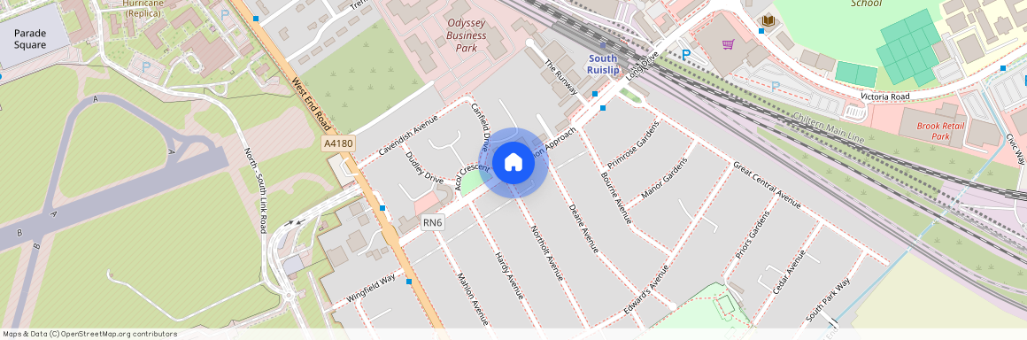 Station Approach, HA4, Ruislip