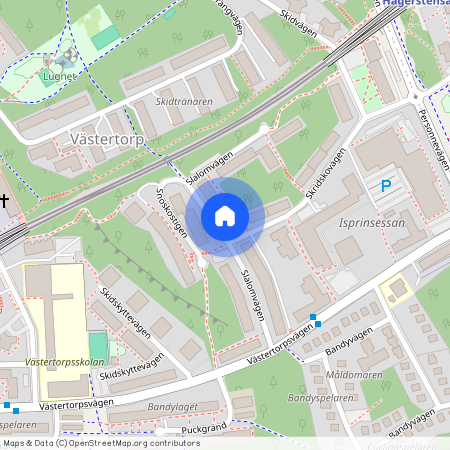 Slalomvägen, Hägersten