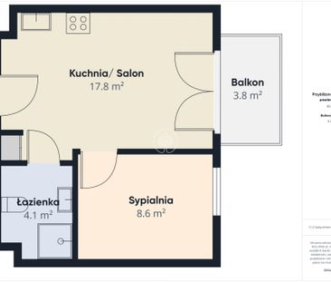 Dwupokojowe mieszkanie Fordon Bydgoszcz - Photo 5