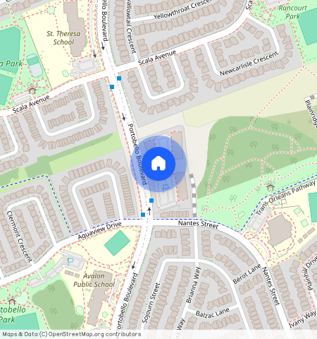 2045, 2055 and ** Portobello Blvd., Orléans, Ottawa, ON