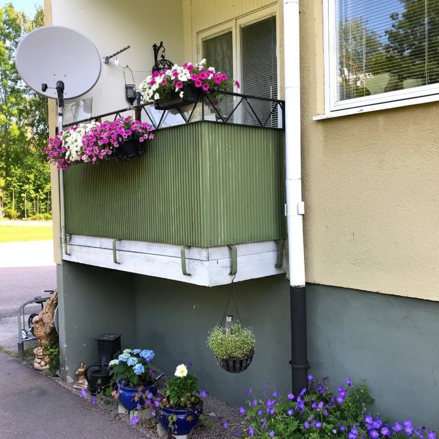 Avesta Hede: Nymålad tvåa med balkong - Photo 1