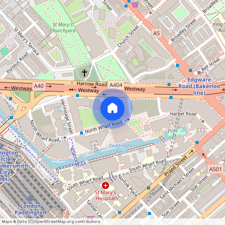 Paddington Gardens, North Wharf Road, W2
