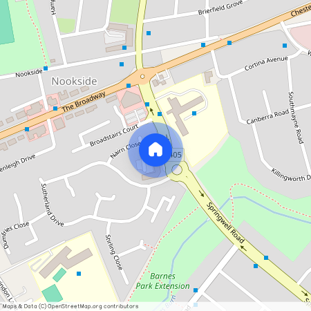 Nairn Close, The Broadway