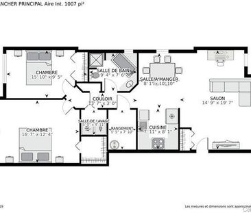 Appartement à louer - Photo 2