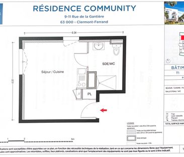 Location Appartement 1 pièce 25m² - Photo 5