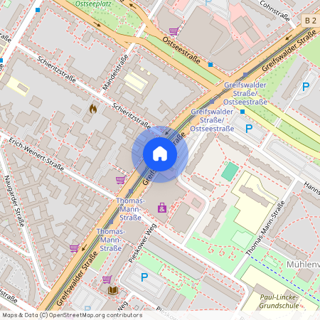 Greifswalder Str., Berlin, Prenzlauer Berg, 10409